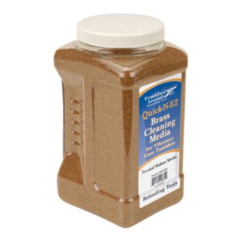 Frankford Arsenal Treated Walnut Hull Brass Cleaning Media 5 Pound(s) Jug