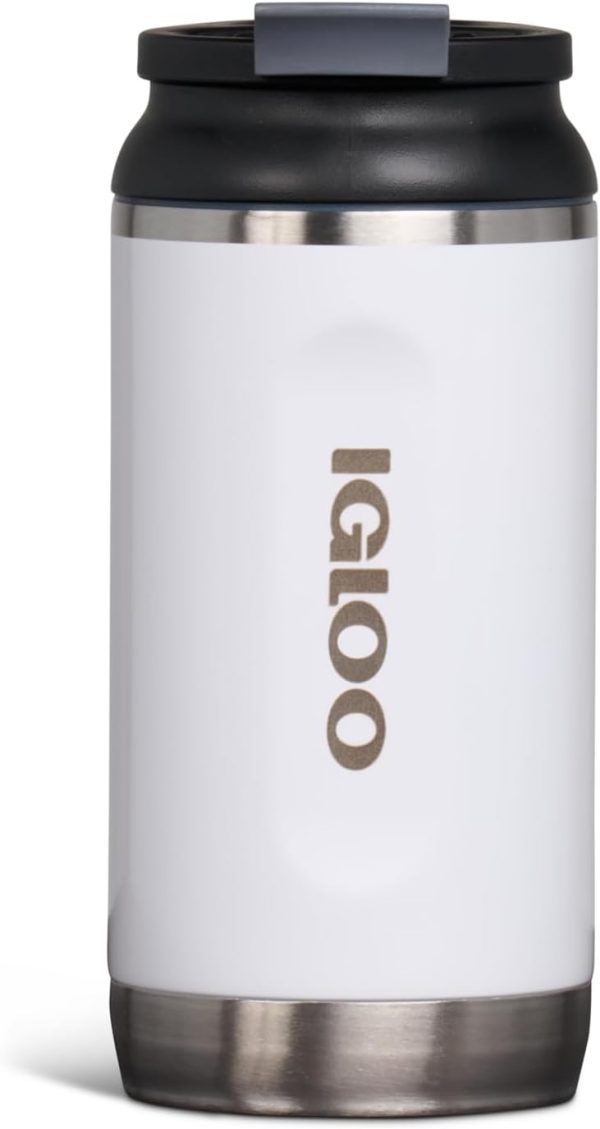 Igloo Flip 'n' Sip 12 Ounce Tumbler White