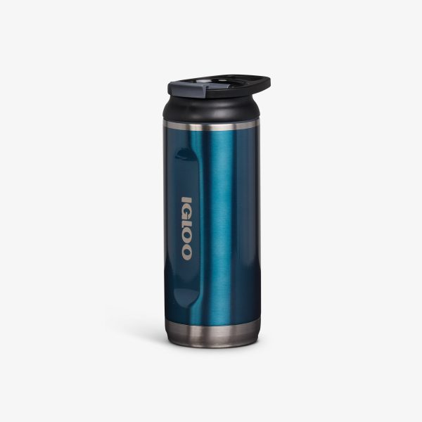 Igloo Flip 'n' Sip 16 Ounce Tumbler Modern Blue