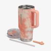 Igloo Flip 'n' Sip 32 Ounce Travel Mug Ice Dye Apricot - Image 3