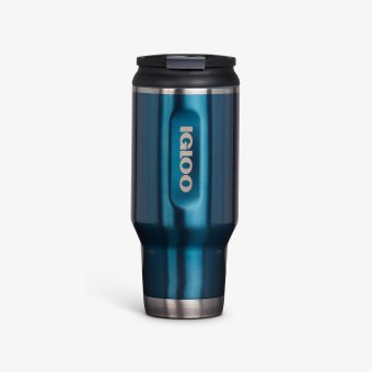 Igloo Flip 'n' Sip 32 Ounce Tumbler Modern Blue