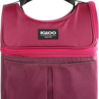 Igloo Gripper 9 Can Softside Cooler Scooter Zinfandel