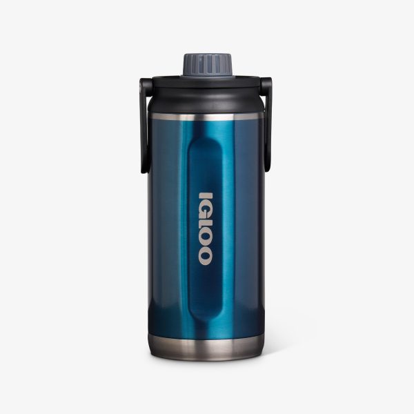 Igloo Twist 'n' Chug 36 Ounce Bottle Modern Blue