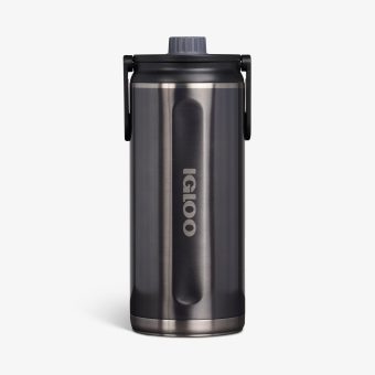 Igloo Twist 'n' Chug 80 Ounce Bottle Carbonite