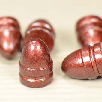 Chey-Cast Hi-Tek Super Coated 45 ACP (0.452 Diameter) 185 Grain Round Nose Box of 500