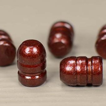 Chey-Cast Hi-Tek Super Coated (0.358 Diameter) 125 Grain Round Nose Flat Point Box of 500
