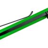 KA-BAR Dozier Hunter Folding Knife 3" Drop Point Kelly Green Satin Blade - Image 4