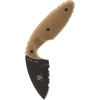 KA-BAR TDI Law Enforcement Fixed Blade Knife 2.31" Drop Point Partially Serrated - Image 5