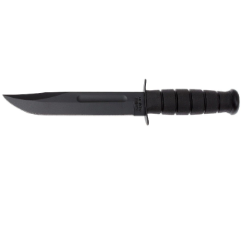 KA-BAR Fighting/Utility Knife Fixed Blade Knife 7" Clip Point Plain Edge