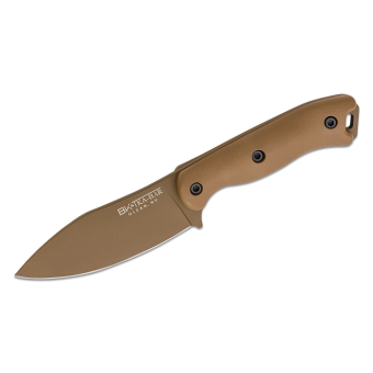 KA-BAR Becker Nessmuk Fixed Blade Knife 4.31" Nessmuk Plain Edge