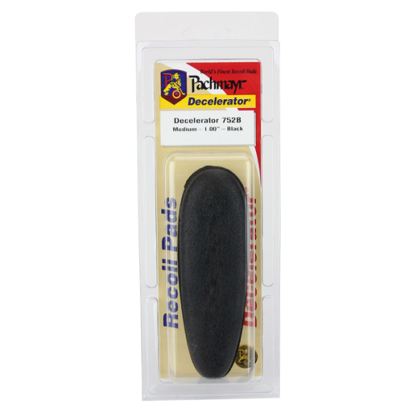 Pachmayr D752B Decelerator Old English Grind to Fit Recoil Pad 1 Inch(s) Leather Black