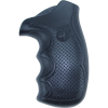 Pachmayr Diamond Pro Series Revolver Round Butt Grips S&W 20 N-Frame, 21 N-Frame Rubber Black - Image 2