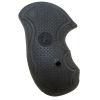 Pachmayr Diamond Pro Series Revolver Round Butt Grips Ruger SP101 Rubber Black - Image 5