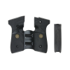 Pachmayr Signature Grips with Finger Grooves Beretta 92FS, 96 Rubber Black - Image 3