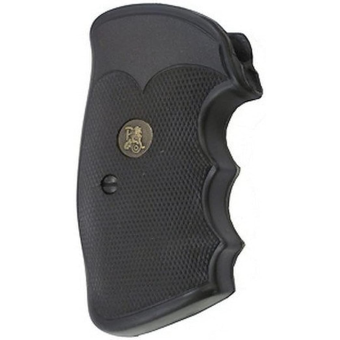 Pachmayr Gripper Professional Grips Colt Official Police, Trooper (Pre 1970 Trooper only) Rubber Black