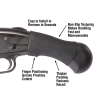 Pachmayr Tactical Grip Glove Slip-On Grip Sleeve Mossberg: 590 Shockwave, Remington: 870 Tac-14 Rubber Black - Image 2