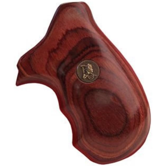 Pachmayr Renegade Grips S&W 30 J-Frame, 31 J-Frame Wood Laminate Rosewood Smooth