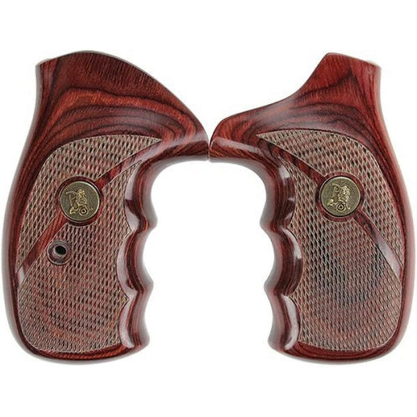 Pachmayr Renegade Grips S&W 20 N-Frame, 21 N-Frame Wood Laminate Rosewood Checkered
