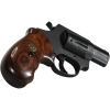 Pachmayr Renegade Grips Taurus Small Frame, 85 Wood Laminate Rosewood Checkered - Image 3