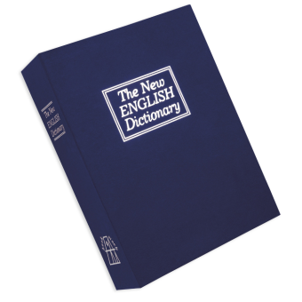 Bulldog Cases Book Diversion Vault with Combination Lock Blue
