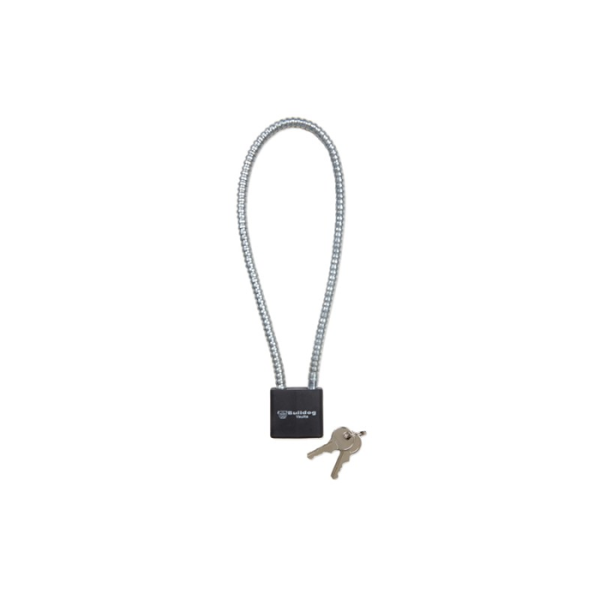 Bulldog Cases Cable Breech Lock with Key Lock Black