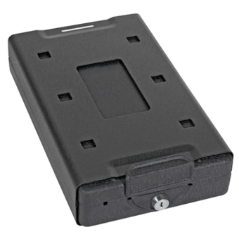 Bulldog Cases Car Vault with Mounting Bracket with Key Lock Black