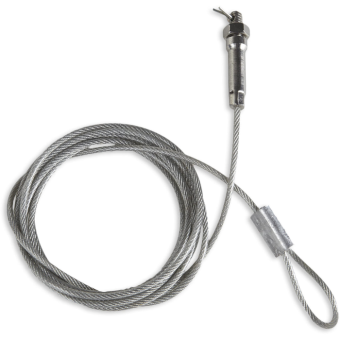 Bulldog Cases Deluxe Security Cable Silver