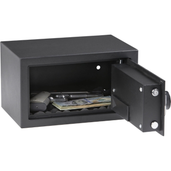 Bulldog Cases Duo LED/Biometric Vault with Biometric Lock Black