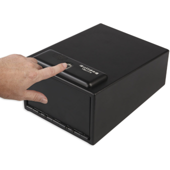 Bulldog Cases Magnum Biometric Pistol Vault with Biometric Lock Black