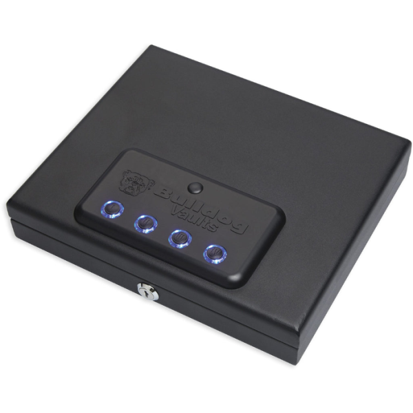 Bulldog Cases Magnum Digital Top Open Vault with Electronic Lock Black