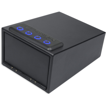Bulldog Cases Magnum LED Quick Vault with Electronic Lock Black