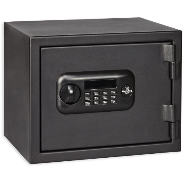 Bulldog Cases Personal Digital  Fire Resistant Vault with Electronic Lock Black