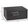 Bulldog Cases Standard Digital Laptop Vault with Electronic Lock Black - Image 3