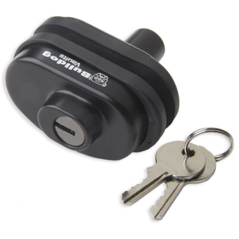 Bulldog Cases Keyed Alike Trigger Lock with Key Lock Black