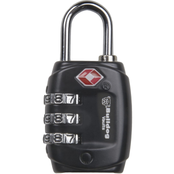 Bulldog Cases TSA Lock with Combination Lock Black