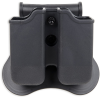 Bulldog Cases Dual Magazine Pouch Most 1911 Single Stack Magzines Polymer Black - Image 2