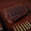 Allen Westcliff Cartridge Carrier 223 Remington, 300 Winchester Magnum 7 Rounds Full Grain Leather Brown - Image 4