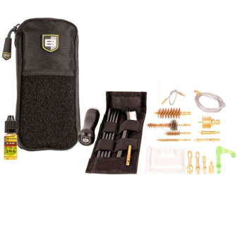Breakthrough Clean Technologies Badge Series Rod and Pull-Through Cleaning Kit 5.56x45mm NATO, 12 Gauge