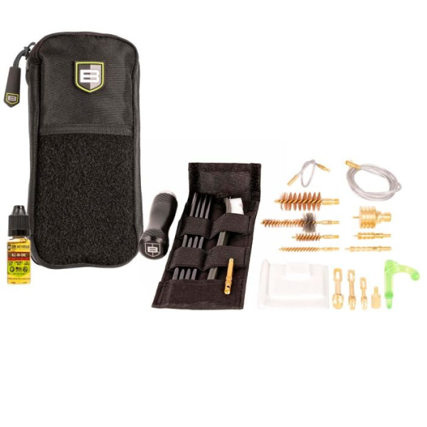 Breakthrough Clean Technologies Badge Series Rod and Pull-Through Cleaning Kit 5.56x45mm NATO, 12 Gauge