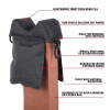 Allen Eliminator Window Mount Shooting Rest Filled Polyester Gray - Image 5