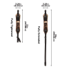 Allen Hypa-Lite Punisher Padded Sling with Sling Swivel Hypalon Realtree Camo 39" - Image 2