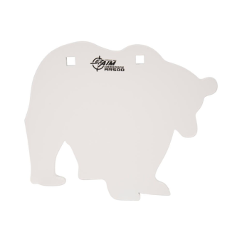 Allen EZ-Aim Bear Silhouette Gong AR500 Steel Target