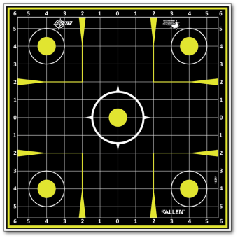 Allen EZ-Aim Splash Sight In Reactive Target 12" Pack of 30