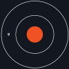 Allen EZ-Aim Bullseye Target 12" Pad of 100 - Image 5