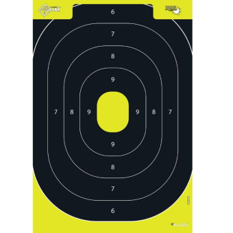 Allen EZ-Aim Splash Reactive Adhesive Target 12"x18" Pad of 30