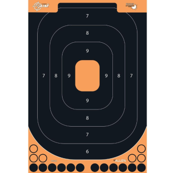 Allen EZ-Aim Splash Reactive Adhesive Target 12"x18" Pack of 25