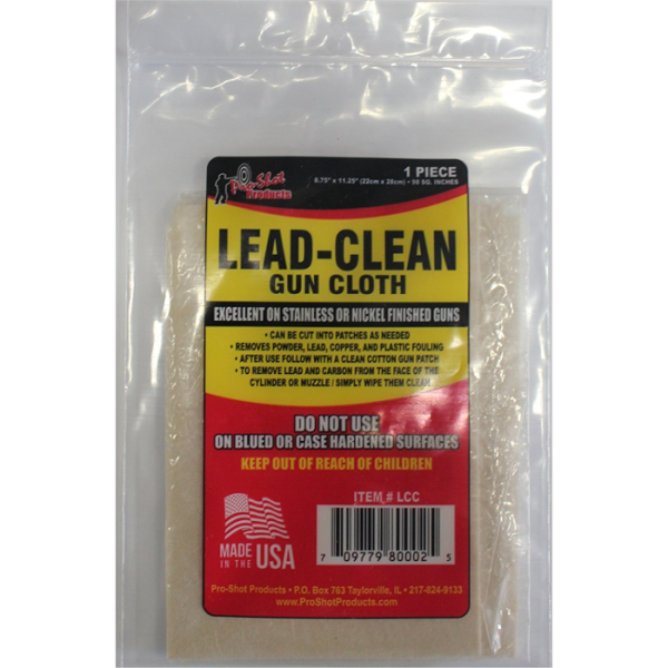 Pro-Shot Lead Cleaning Cloth Cotton