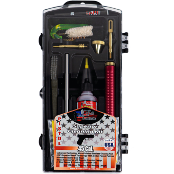 Pro-Shot Pistol Cleaning Kit 45 Caliber