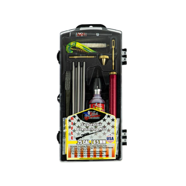Pro-Shot Rifle Cleaning Kit 25 Caliber, 6.5mm