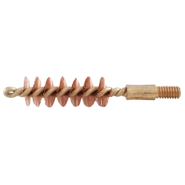 Pro-Shot Pistol Bore Brush Brass 38/357 Caliber 8-32 Thread Pack of 12